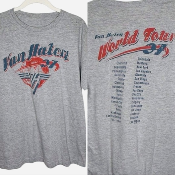 Van Halen 2007 Tour Tee Oversized​ - Picture 1 of 5